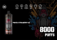 12 Flavors EPOD E Cigarette Energy Max Μίας χρήσης Vape 8000 Puff 17ml