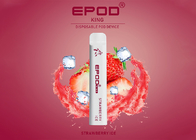 Μίας χρήσης βασιλιάς 3500 Epod συσκευών Vape γεύσης πάγου φραουλών ριπές