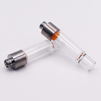 πλήρης κασέτα γυαλιού CBD Vape ικανότητας δεξαμενών 0.5ml 1.0ml με την κλειδαριά