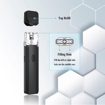 μίας χρήσης μάνδρα Vape μεγέθους εισαγωγής 4x1.5mm, κεραμική συσκευή τσιγάρων σπειρών 2ML