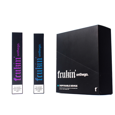 Fcukin 1000 αλατισμένη μίας χρήσης Vape 3.5ml ριπών υγρή γεύση μάγκο σταφυλιών της Nic