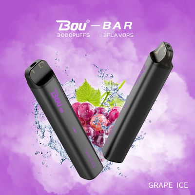 BOU ε-υγρό 1350mah ριπών ΦΡΑΓΜΏΝ SMOK μίας χρήσης 3000 τσιγάρο μπαταριών ψεκαστήρων 10ml