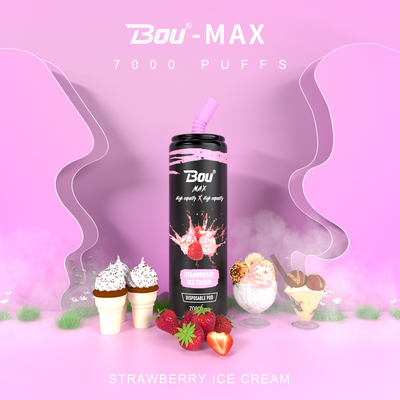 Ανώτατη 16ml Ε υγρή 650mah μίας χρήσης Vape μάνδρα Bou επανακαταλογηστέα