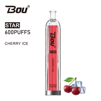 Νέο αστέρι IGET Vape Ε Cigs Bou 600 ριπές με την αντίσταση 1.5ohm