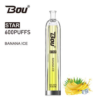 Νέο αστέρι IGET Vape Ε Cigs Bou 600 ριπές με την αντίσταση 1.5ohm