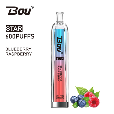 Νέο αστέρι IGET Vape Ε Cigs Bou 600 ριπές με την αντίσταση 1.5ohm
