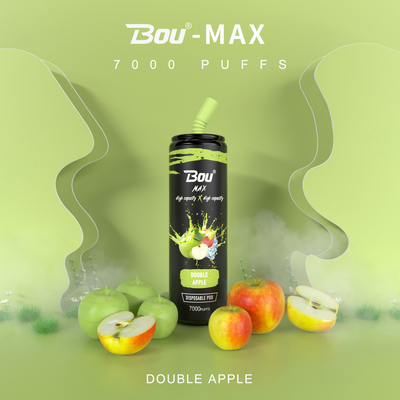 Τύπος C Επαναφορτιζόμενο Bou Max Iget Diposable Vape 7000 Puffs 13 Flavors 650mAh