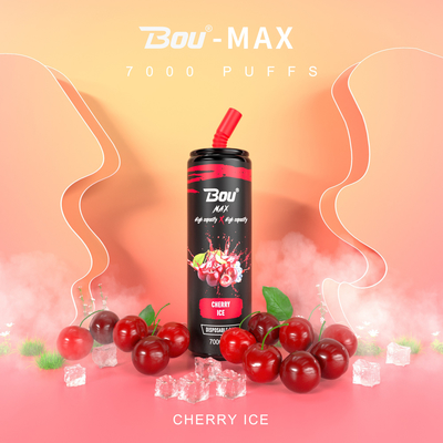 Τύπος C Επαναφορτιζόμενο Bou Max Iget Diposable Vape 7000 Puffs 13 Flavors 650mAh