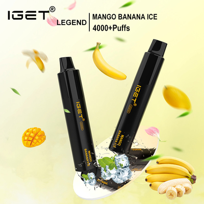 IGET LEGEND 20 Flavors 5% Nicotine Vape Pen μιας χρήσης 1350mAh 4000 Puffs