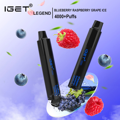 IGET LEGEND 20 Flavors 5% Nicotine Vape Pen μιας χρήσης 1350mAh 4000 Puffs