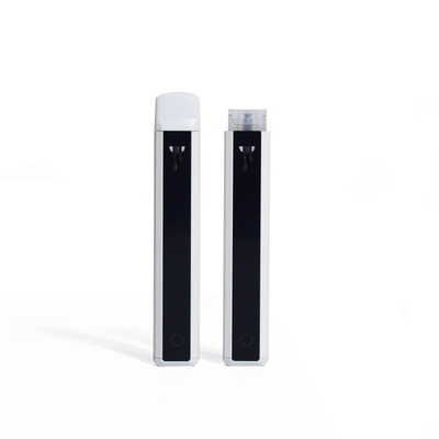 Σώμα αλουμινίου 280mah Επαναφορτιζόμενη Μπαταρία Vape Pen Full Atomization 1ml Μίας χρήσης