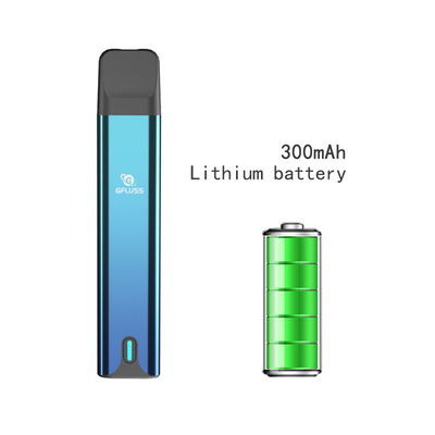 300mah Λιθίου, επαναφορτιζόμενο παχύ λάδι, στυλό μιας χρήσης 1ml με ορατό παράθυρο