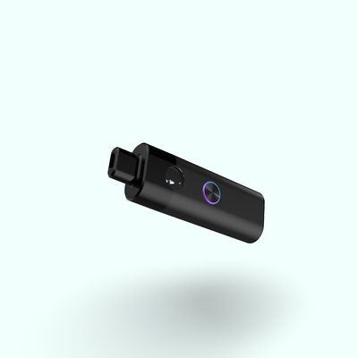 Ορατό παράθυρο 2,0mm Oil Hole Μέγεθος 3ml CBD Vape Pen με μπαταρία 350mah