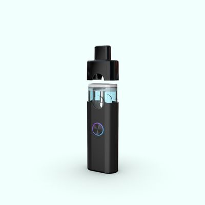 Ορατό παράθυρο 2,0mm Oil Hole Μέγεθος 3ml CBD Vape Pen με μπαταρία 350mah