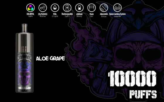 Super Big 10000 Puffs Kit Vape μιας χρήσης, KK Energy 17ml Liquid Epod Vape