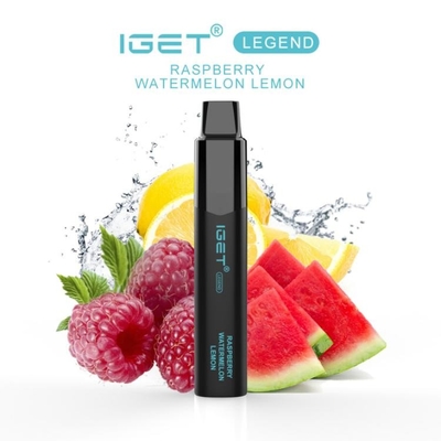 5% νικοτίνης αλατισμένη 4000 ριπών IGET μάνδρα λοβών μύθου μίας χρήσης vape