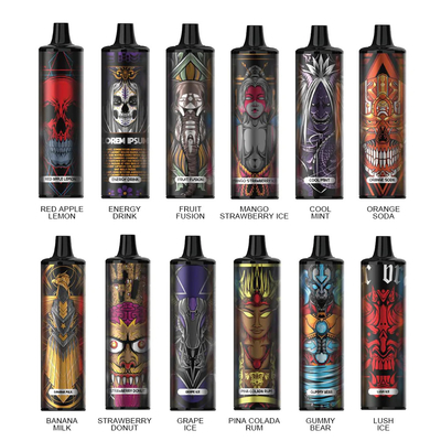 KK μίας χρήσης EPOD επαναφορτιζόμενη Ε Cig Vape 650mah μπαταρία ενεργειακών ανώτατη 8000 ριπών