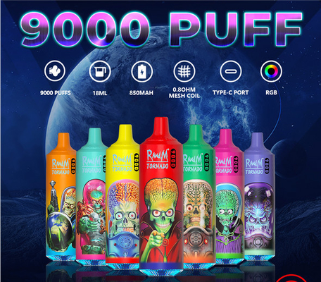 2023 νέα προϊόντα 100%   RandM 9000 καυτή τοπ πώληση   Vape ανεμοστροβίλου