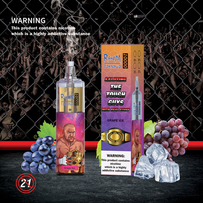 Μεγάλη Ε Cig RANDM μάνδρα 20 Vape ανεμοστροβίλου μίας χρήσης γεύσεις 10000 ριπές 20 μιλ.