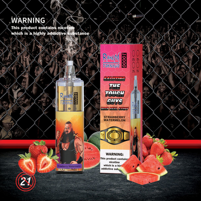 Μίας χρήσης Vape ανεμοστρόβιλος 10000 καπνίσματος RandM ηλεκτρονικό τσιγάρο ριπών