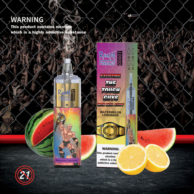 100% Original 20 ml Fumot RandM Tornado 10000 φουσκάλες Εναφορική πένα 24 χρώματα