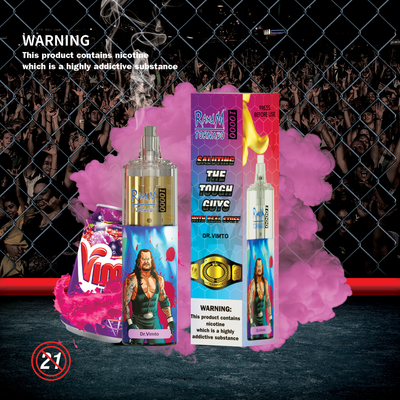 10000 ριπές 20 μίας χρήσης τσιγάρο 20 Vape Ε ανεμοστροβίλου μιλ. RandM γεύσεις
