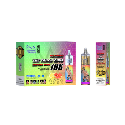 Μίας χρήσης Vape ανεμοστρόβιλος 10000 καπνίσματος RandM ηλεκτρονικό τσιγάρο ριπών