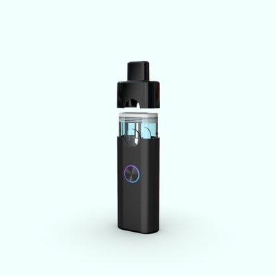 3.0mL ορατή Windoe επανακαταλογηστέα CBD μίας χρήσης Vape δεξαμενών κεραμική μάνδρα σπειρών 350mAh
