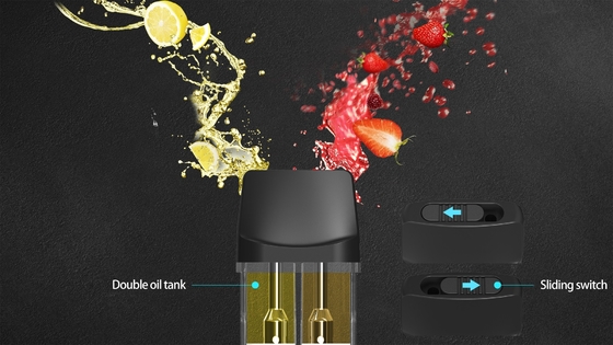 2 ml Cartridge 1 σε 2 διπλής γεύσης με φορτιστή τύπου C