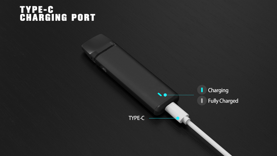 2 ml Cartridge 1 σε 2 διπλής γεύσης με φορτιστή τύπου C