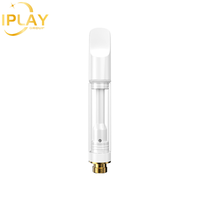 Χονδρικό CBD THC D8 Oil Cartridge Flat Round Zirconia Post 0,5 ml 1 ml Cartridge