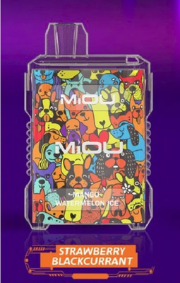 Miou Box E CIGS Mesh Coil 15ml E υγρό μίας χρήσης Vape 8000 Puffs 650mAh επαναφορτιζόμενο 10 γεύσεις