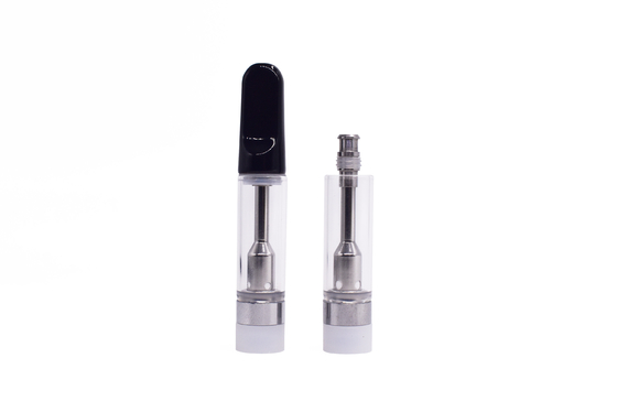 η κεραμική σπείρα που θερμαίνει 0.5ml 1ml 510 αμόλυβδο χρώμα συνήθειας μανδρών νημάτων vape cbd λαδώνει την κασέτα