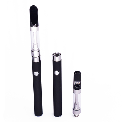 10s προθερμάνετε Vape μαύρο χρώμα 510 τάσης μπαταριών 2.8V-3.5V-4.2V το μεταβλητό μπαταρία με το φορτιστή USB