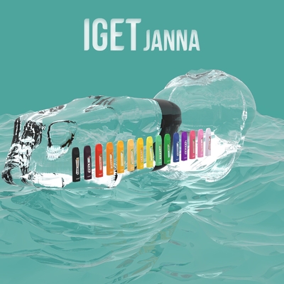Χονδρική 450 ριπών μπαταρία πούρων 280mah Iget Janna μίας χρήσης ηλεκτρονική