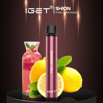 Μίας χρήσης Vaping κόλας συσκευή πάγου IGET SHION, 600 τσιγάρα ατμού συνήθειας ριπών