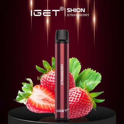 Αρχικό IGET SHION 600 ικανότητα 26 ριπών 2.4ml μίας χρήσης μάνδρα Vape γεύσεων