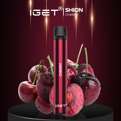 Αρχικό IGET SHION 600 ικανότητα 26 ριπών 2.4ml μίας χρήσης μάνδρα Vape γεύσεων