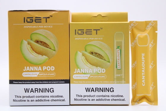 Ηλεκτρονική Vape μάνδρα IGET JANNA 1.6ml, υγρό τσιγάρο 450 ριπών Ε