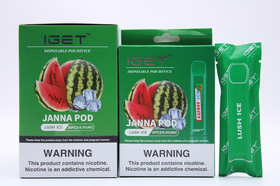 Ηλεκτρονική Vape μάνδρα IGET JANNA 1.6ml, υγρό τσιγάρο 450 ριπών Ε