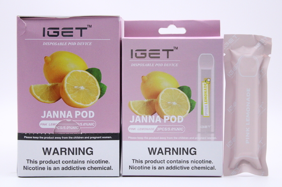 Ηλεκτρονική Vape μάνδρα IGET JANNA 1.6ml, υγρό τσιγάρο 450 ριπών Ε