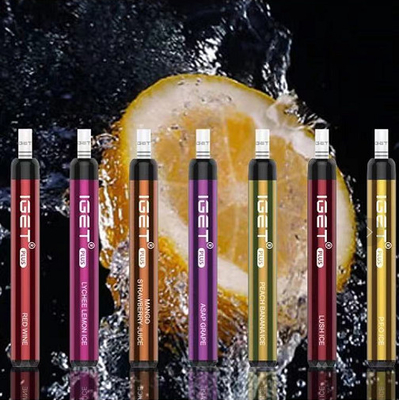 οι ΡΙΠΈΣ 4.8ml 1200 δροσίζουν μίας χρήσης 13 χρώματα μεντών IGET Vape