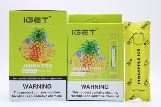 Βασιλιάς 1800 βασιλιάς 2600 Xxl Iget Vape Iget πολυ-χρωμάτων συν 1200 στο απόθεμα