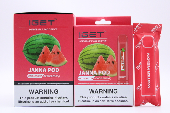 Βασιλιάς 1800 βασιλιάς 2600 Xxl Iget Vape Iget πολυ-χρωμάτων συν 1200 στο απόθεμα