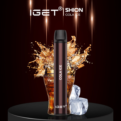 Αρχικό IGET SHION 600 ικανότητα 26 ριπών 2.4ml μίας χρήσης μάνδρα Vape γεύσεων