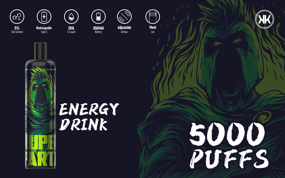 12 γεύσεων EPOD μίας χρήσης Vape 5% doughnut φραουλών πούρων νικοτίνης ηλεκτρονικό