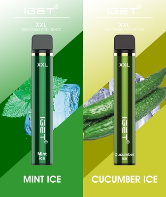 Υψηλός - ποιότητα IGET Vape IGET XXL 1800 μίας χρήσης μάνδρα νικοτίνης