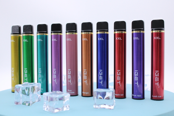 Χονδρικό τσιγάρο IGET Vape IGET 1800 μίας χρήσης νικοτίνη Vape μπαταριών XXL 900mah
