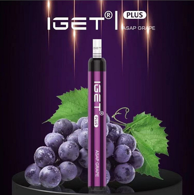 Τσιγάρο Iget 100% Authent Iget Iget Ε συν 1200 τη νικοτίνη ριπών 4.8ML 5%