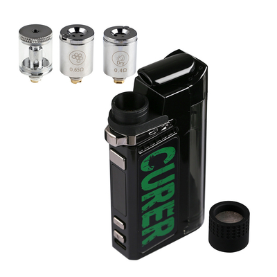 1500mAh CURER 3 σε 1 ψεκαστήρα Vape κεριών, ξηρά εξάρτηση ψεκαστήρων χορταριών PCTG